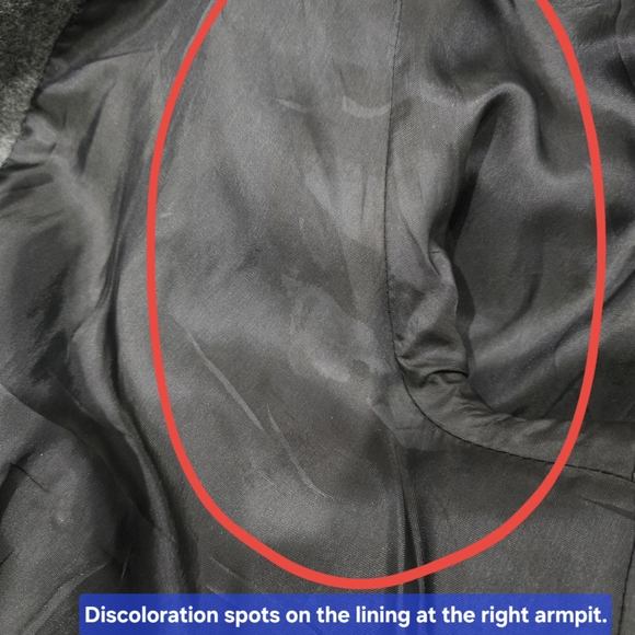 Vintage Y2K Philosophy di Alberta Ferretti Mock-Neck Trench Coat Size 2 - Picture 10 of 11